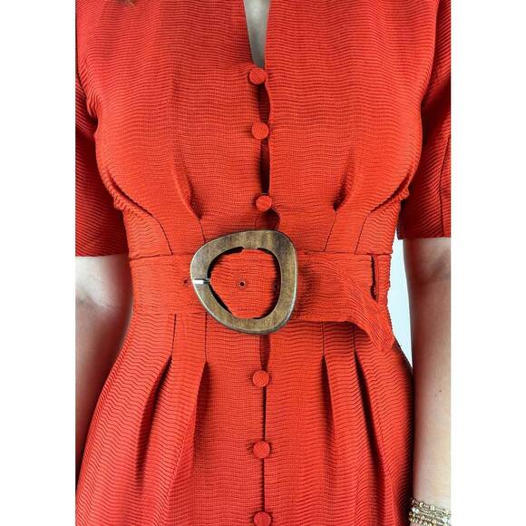 NEW CURRENT AIR tabitha mini dress in amber - Picture 5 of 5